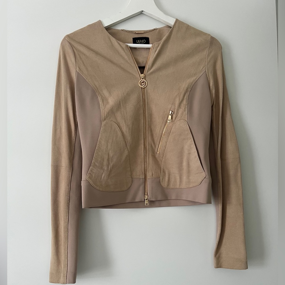 Liu Jo Women's Leather Suede Spring jacket